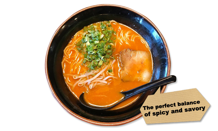 Uma-Kara Ramen（Spicy-Savoury Ramen）